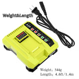 40V Battery Charger for Ryobi OP400 OP401 OP404 ZROP401 Replacement