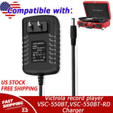 5V 3A Adapter for Victrola record player VSC-550BT,VSC-550BT-RD, VSC-550BT-WH