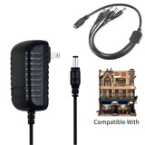 4.5V AC Adapter for Lemax 74226 74227 74228 Spooky Town Christmas Village