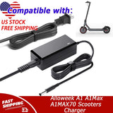 42V 2A Electric Scooter Charger for Alloweek A1 A1Max A1MAX70 Scooters