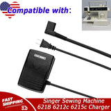 Singer Foot Pedal and Power Cord for Singer Sewing Machine 621B 6212c 6215c c240
