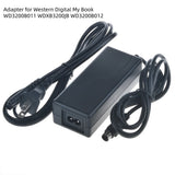 4-Pin AC DC Adapter for Western Digital My Book WD3200B011 WDXB3200JB WD3200B012