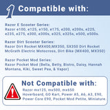 Replacement Charger for Razor Trike E2 Razor Electric Motorcycles XT300 / XT350 / ZT350 Power Supply