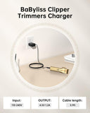 VHBW for Babyliss Pro Charger Compatible with BaByliss PRO FX870, FX788, FX787, FXSSM, FX820, FX726, FX825 LoPROFX Clipper Trimmers Charger Cord 6FT
