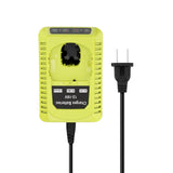 P117 Charger for Ryobi One+ P102 P108 P189 P197 P103 P105 P107 P190 P191 Battery