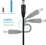 3D Printer Power Cord for Creality ELEGOO Neptune 3 Pro Prong Power Supply