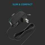 12V Charger for Nekteck neck shiatsu massager LMS-801 / Papillon BD1421 back