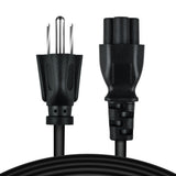 Power Cord for Dell IBM Hp Compaq Notebook: IEC-60320 IEC320 C5 to NEMA 5-15P