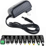 13.5V 1A Switching 30W Universal 10 Multi Jacks Regulated 13.5V Transformer Plug