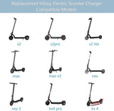 42V for Hiboy S2 Pro/Lite KS4 Pro NEX NEX3 NEX5 Max Max3/V2 Electric