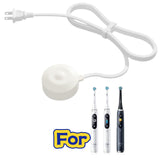 Charger Adapter Dock Station for Oral B iO7 iO8 iO9 Type3768 Toothbrush (White)