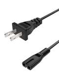 2 Prong AC Charger Cord For JBL Cinema 510 / ONN Party Speaker