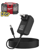 AC/DC Adapter for Milwaukee 2590-20 259020 M12 Cordless Job Site Radio Power