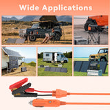 DC Extension Cable Compatible with Jackery Solar Panel 9.8 feet / 3 Meter