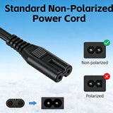2 Prong AC Power Cord for MERACH MR-2480 MR2480 Vibration Plate Exercise Machine