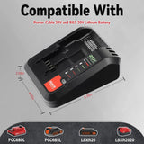 20V Charger for Black&Decker LBXR20 LBX4020 LBXR2020 PCC681L PCC682L PCC680L