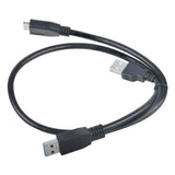3-Pack 2FT USB 3.0 Micro Y Cable, 3.3FT, Heavy Duty High Speed Hard Drive Cable