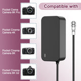 12V Adapter Cable for Blackmagic Pocket Cinema Camera 4K / Micro Cinema Camera