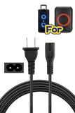 2 Prong Cord for ONN 100008736 PartyBox 100 200 300 1000 710 On-The-Go Speaker