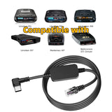 Type C to RJ11 Cable for Uniden R3 R4 R7 R8 R1