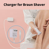 12V Charger for Braun Face Epilator Facespa Pro 910, 911, 912, 913, 921