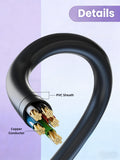 6ft Power Cord for HP M27ha 22H94AA M25860-001 9SV92AA#ABA LP2465 9RV15AA#ABA