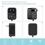 Vacmop Charger 13.3V Versatile Dual Connector for Shark VM252 VM251 VM252C QM250