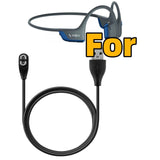 Cable for AfterShokz OpenComm ASC100SG Bluetooth Bone Conduction Headphones