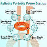 20FT 6M 8mm Extension Cable 14AWG for Anker PowerHouse 757 / 767 Power Station