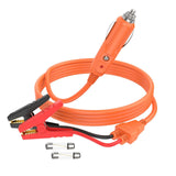 12V Automobile Charging Cable, Lighter Plug to Alligator Battery Clamps for Car