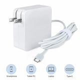 65W USB C Charger For XGIMI MoGo 3 Pro Outdoor Projector White