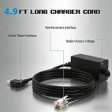 RJ11 Plug Cable for Uniden R8 LRD950 LRD850 DFR6 DFR7 DFR8 DFR9 R1 R3 R7 R4 R8