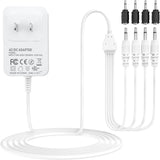 AC Adapter for Department 56 Village Accessories with 4 Black Selectable Plugs