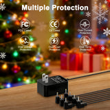 7-Output Cord for Hallmark Keepsake Christmas Ornament Storytellers Ornaments