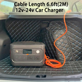 12V/24V Car Cable for Goal Zero Yeti 200X/400/500X/1500X/3000X Power Station