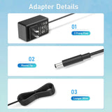 36V Charger for MOOSOO K24 X8 Cordless Vacuum Cleaner