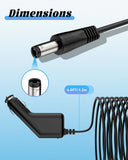 Car 9V - 12V DC Adapter for ONN Portable Boombox AAAAQU100008716 OND19AAA02 RS