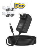 10ft Adapter for ZOSI 1080P Wireless WiFi IP Camera CCTV Camera Power Supply