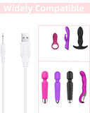 Vibrating Massager Charger DC 2.5mm Fast Charging Cable Set for Lovesense