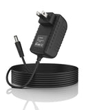7V 2A AC/DC Power Supply Replacement Adapter with 2.5mm x 5.5mm Tip, Black