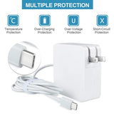 65W USB C Charger For XGIMI MoGo 3 Pro Outdoor Projector White