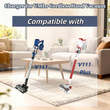 22.5V Charger for UMLo Cordless Vacuum Cleaner V111 V111 Plus Stick Vacuum