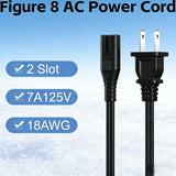 UL 6FT Power Cord For FYY D2359-1 D23591 Food Warming Mat Electric Warming Tray