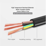 PwrON 6FT 3 Prong TV Power Cord Cable Replacement for TV 42LF11 42LG20 42LG30 42LG30DC 42LG50 42LG70 42LK450 42LK550 42LK520 32LV2500 42CS570 55LW5600 55LW5300 55LW5700 55LW6500 32LG30