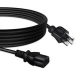 PwrON 6FT 3 Prong TV Power Cord Cable Replacement for TV 42LF11 42LG20 42LG30 42LG30DC 42LG50 42LG70 42LK450 42LK550 42LK520 32LV2500 42CS570 55LW5600 55LW5300 55LW5700 55LW6500 32LG30