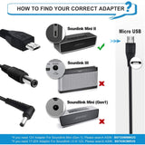 PwrON for Soundlink Revolve Charger, Soundlink Color I II Charger, Soundlink Micro Plus QuietComfort 35 Wireless Headphones AE2W Charger Replacement Soundlink Mini II 2 Charger Cord