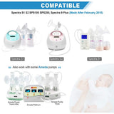 PwrON 12V AC Adapter Power Cord Charger for Spectra Electric Breast Pump S1 / S2 / SPS100 / SPS200 / 9 Plus Charging Cord, 6.6FT