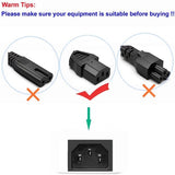 PwrON 6FT 3 Prong TV Power Cord Cable Replacement for TV 42LF11 42LG20 42LG30 42LG30DC 42LG50 42LG70 42LK450 42LK550 42LK520 32LV2500 42CS570 55LW5600 55LW5300 55LW5700 55LW6500 32LG30